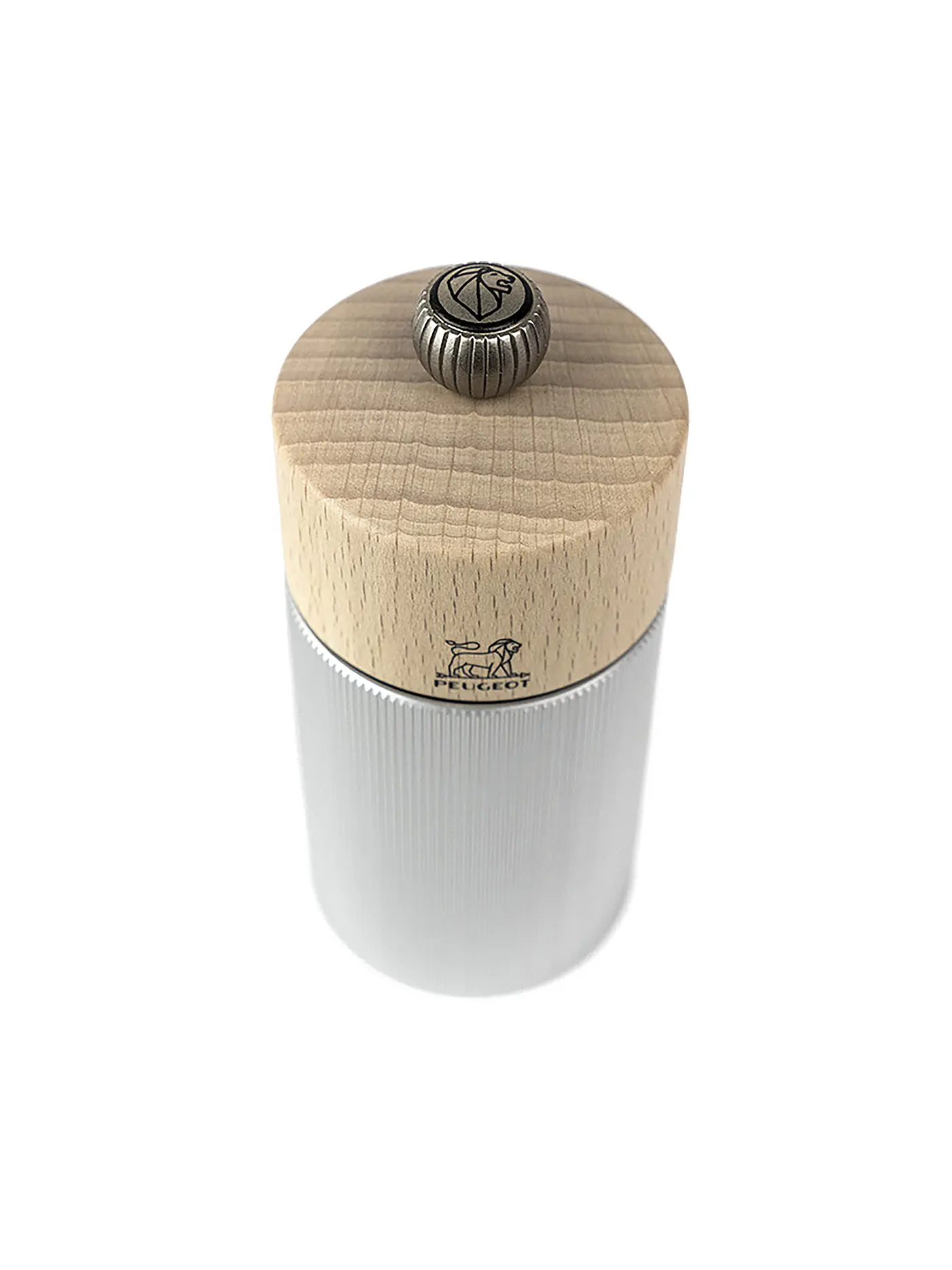 PEUGEOT | Pfeffermühle 18cm LINE Alu / Buche - Natur | braun
